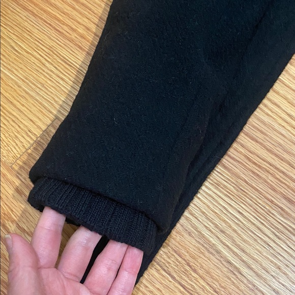 Retail $400 New Calvin Klein black wrap coat with belt - Picture 16 of 16